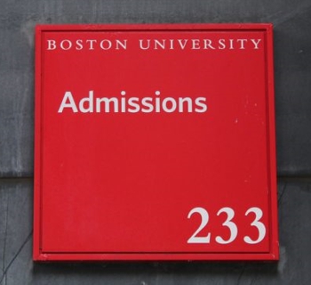 보스턴 대학교 입학처